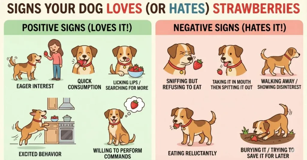 Signs Your Dog Loves (or Hates) Strawberries