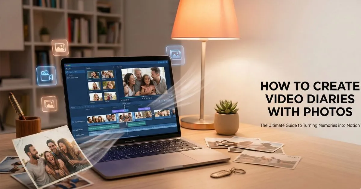 How to Create Video Diaries with Photos: Turn Photos into Videos