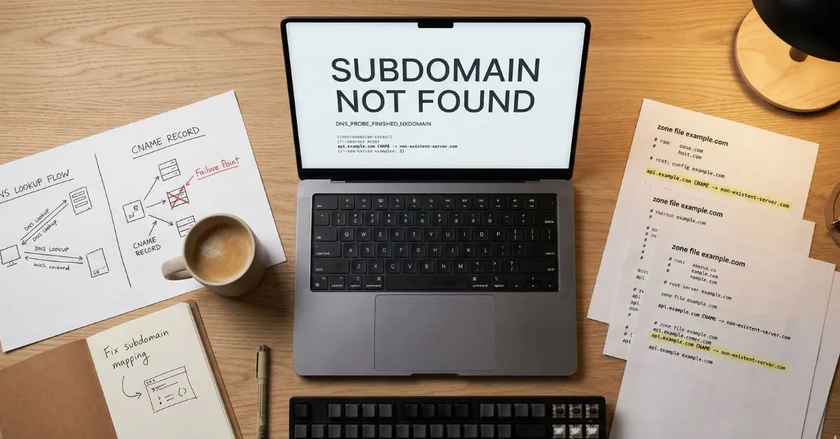 Keine Karriere-Subdomain Gefunden: Complete Guide to Causes, Fixes & Prevention