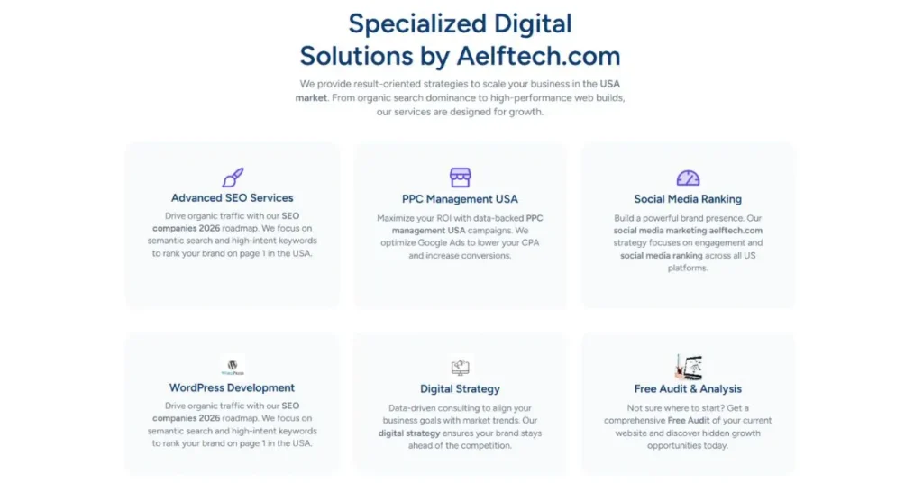 Aelftech.com core service